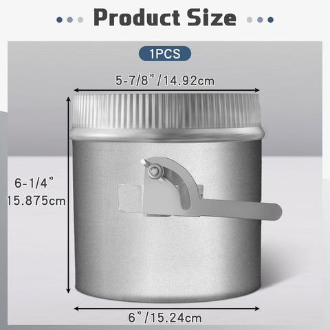 Therwen damper sleeve galvanized iron closeup shows sturdy construction for long-lasting performance
