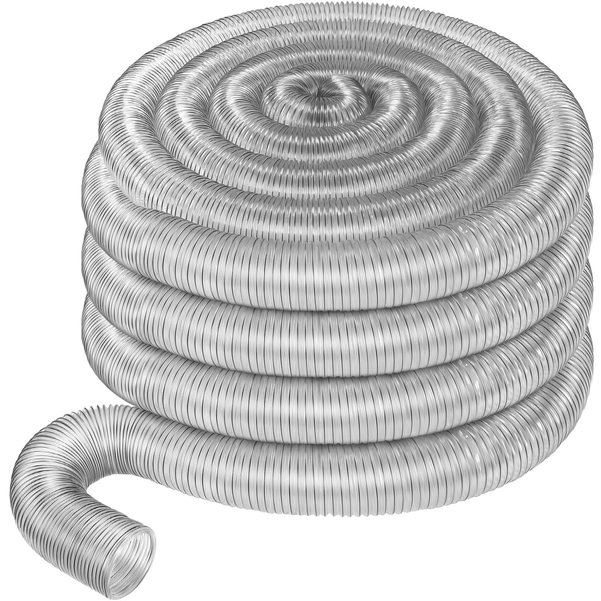 Therwen dust collection hose, 4-inch diameter, 70-foot length, ideal for wide-area dust capture.