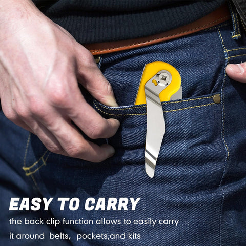 Therwen retractable blade design reduces exposure when not in use