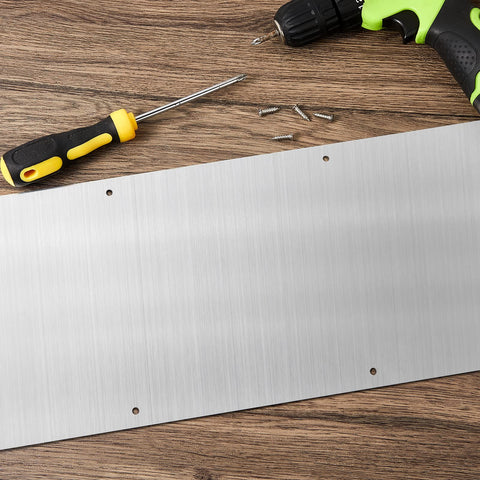 Modern Therwen kick plate adds style to residential and commercial doors