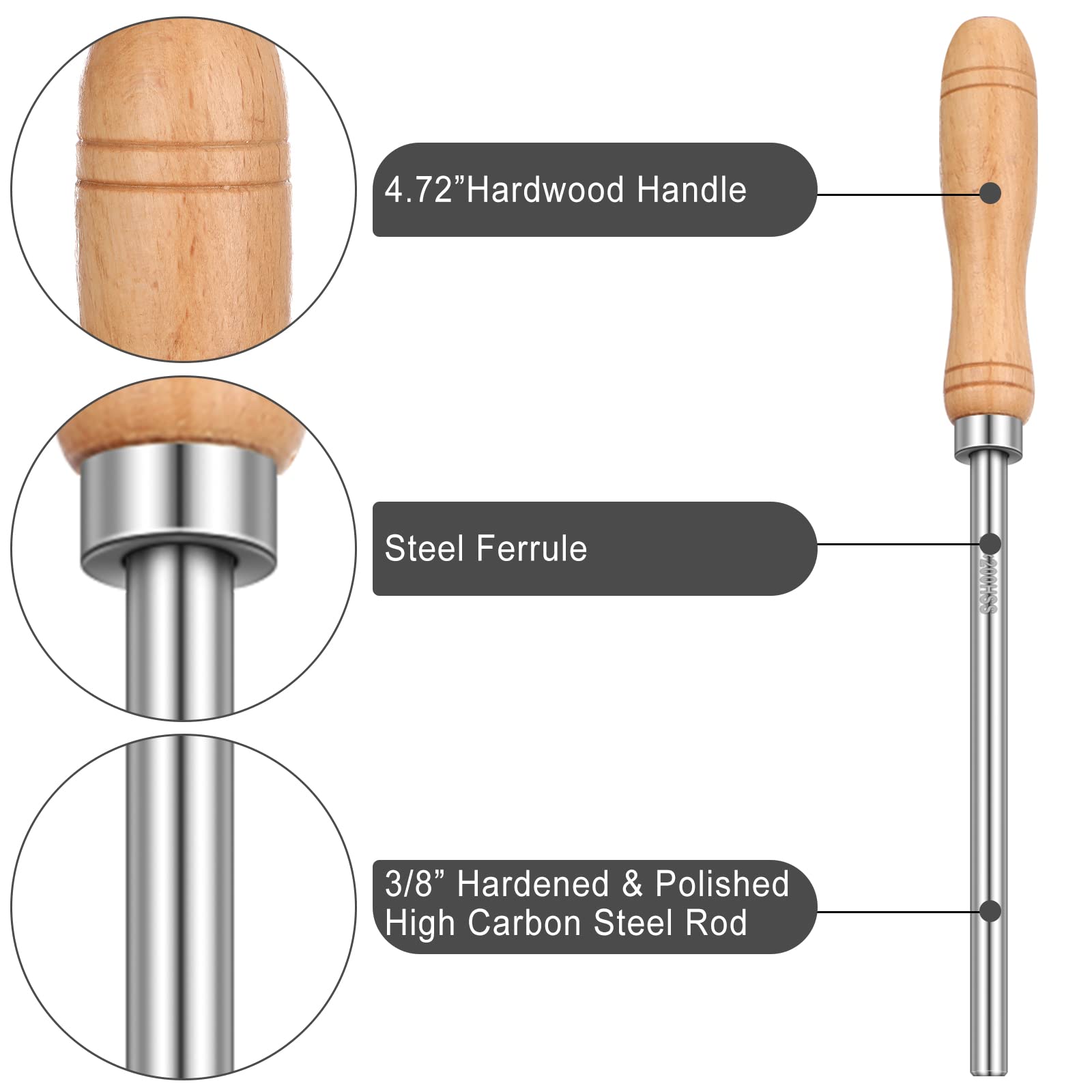 Therwen rectangle scraper 5 by 2.52 inches for fine edge work