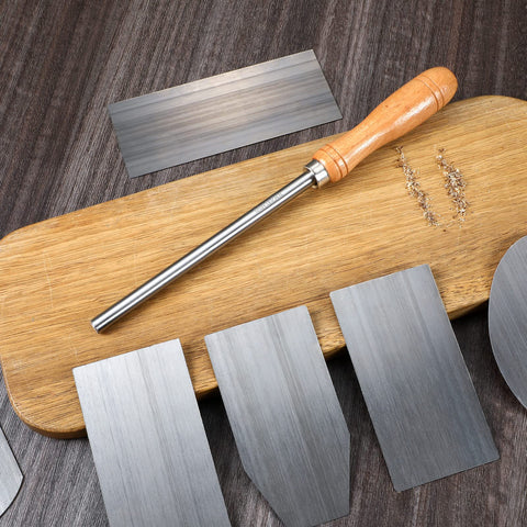 Therwen rectangle scraper 6.02 by 2.52 inches for larger edges