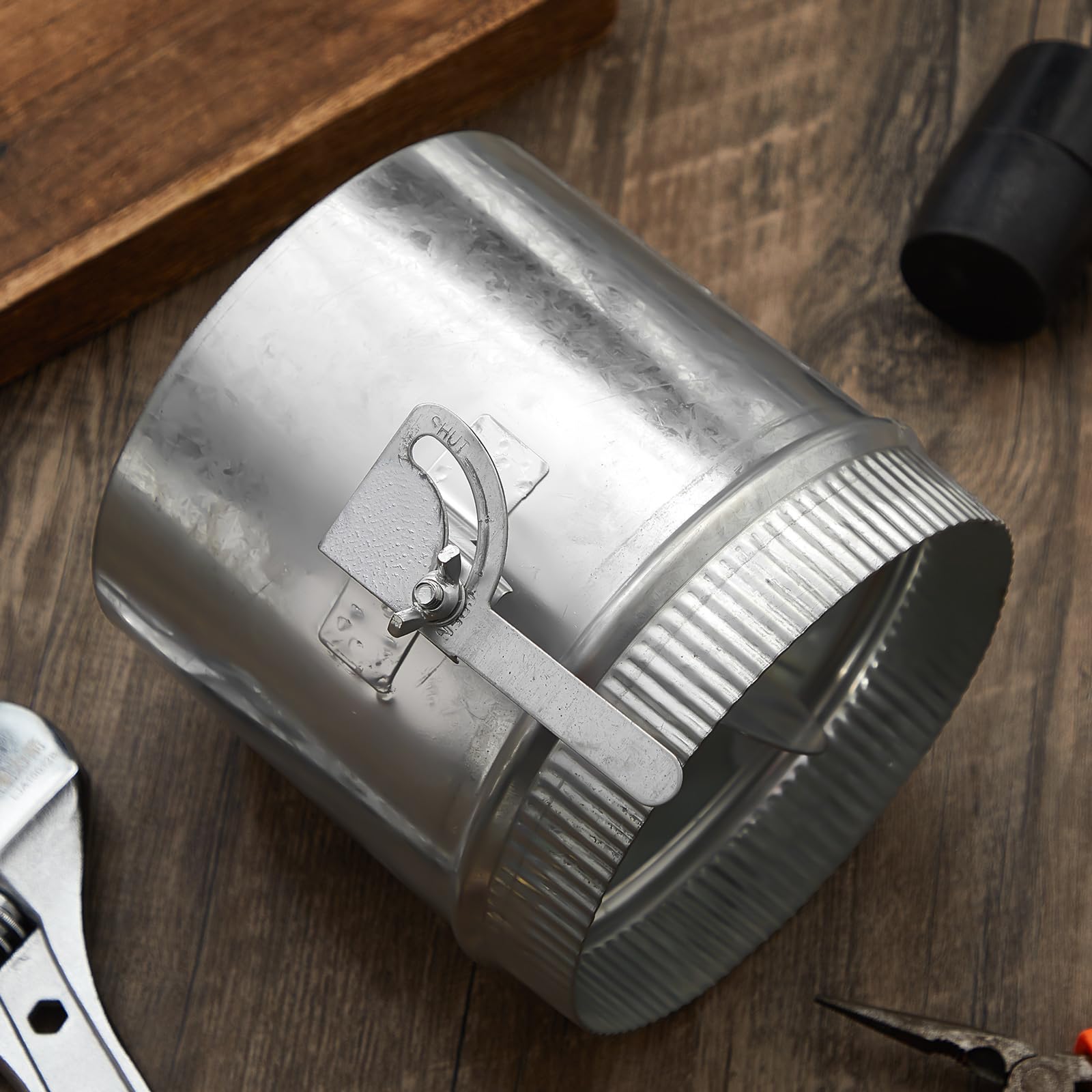 Therwen residential damper application improves exhaust balance