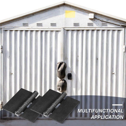 Therwen versatile hinges suitable for gates, doors, or trailers.