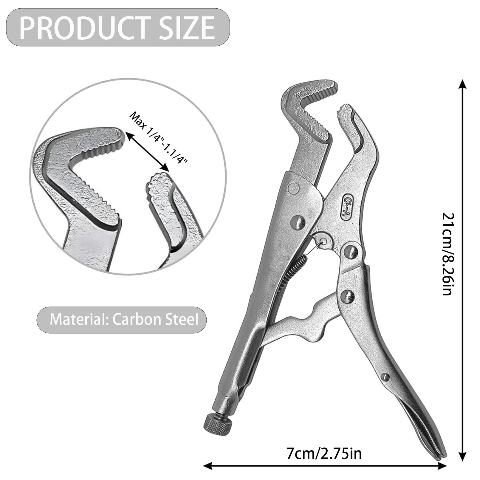 THEshyop parrot nose vise grip 9inch rustproof for heavy use