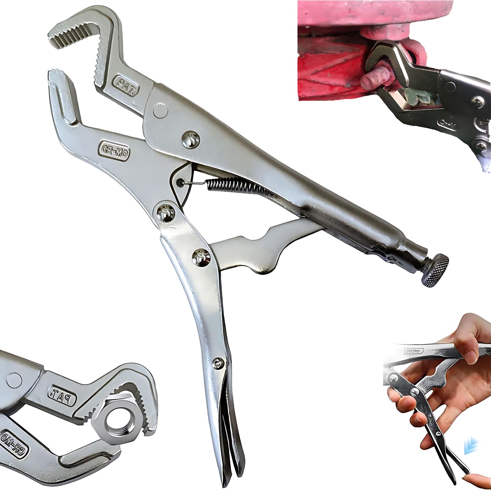 THEshyop parrot nose vise grip 9inch secures sway bar link removal