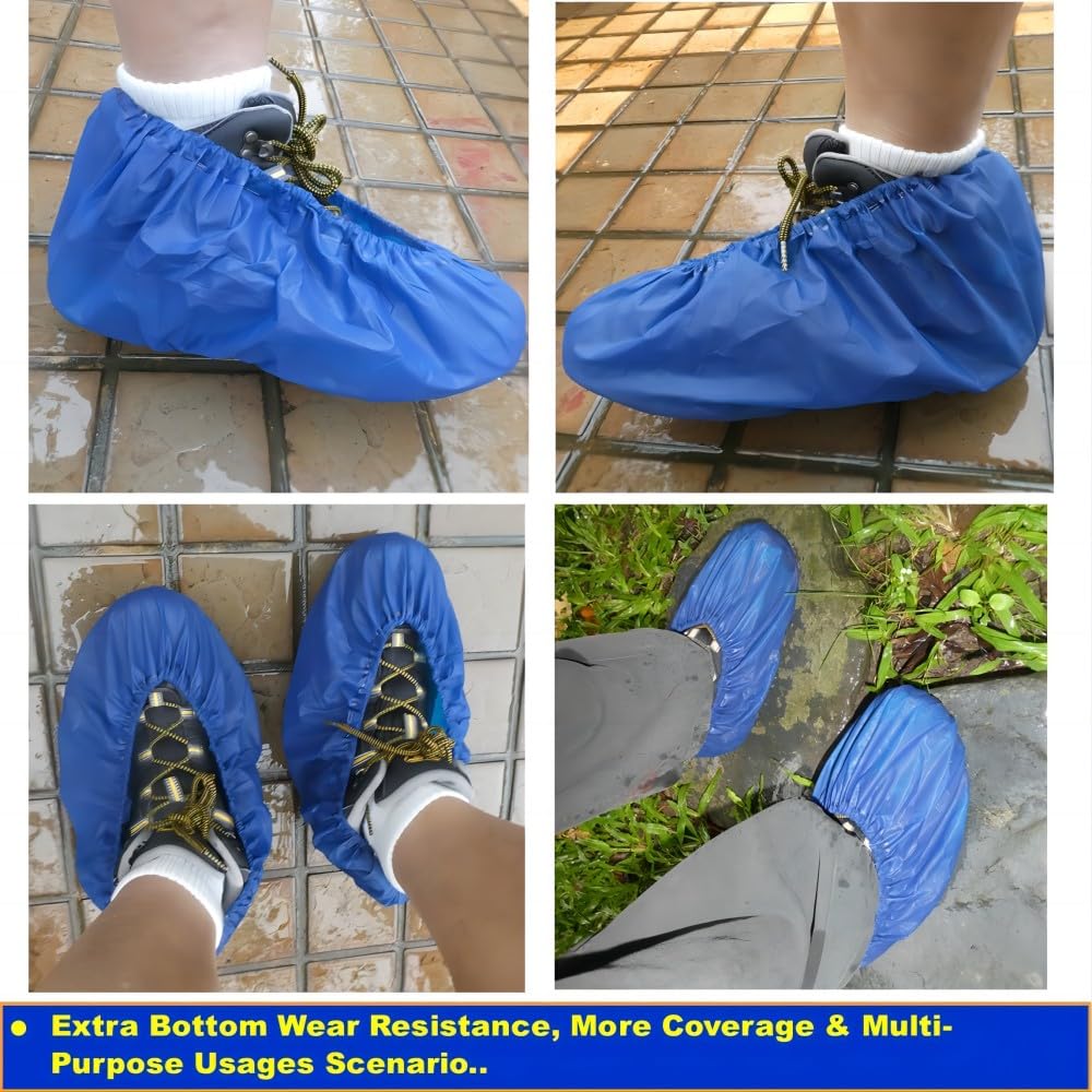 THINKHAO waterproof and anti-slip shoe covers for wet conditions