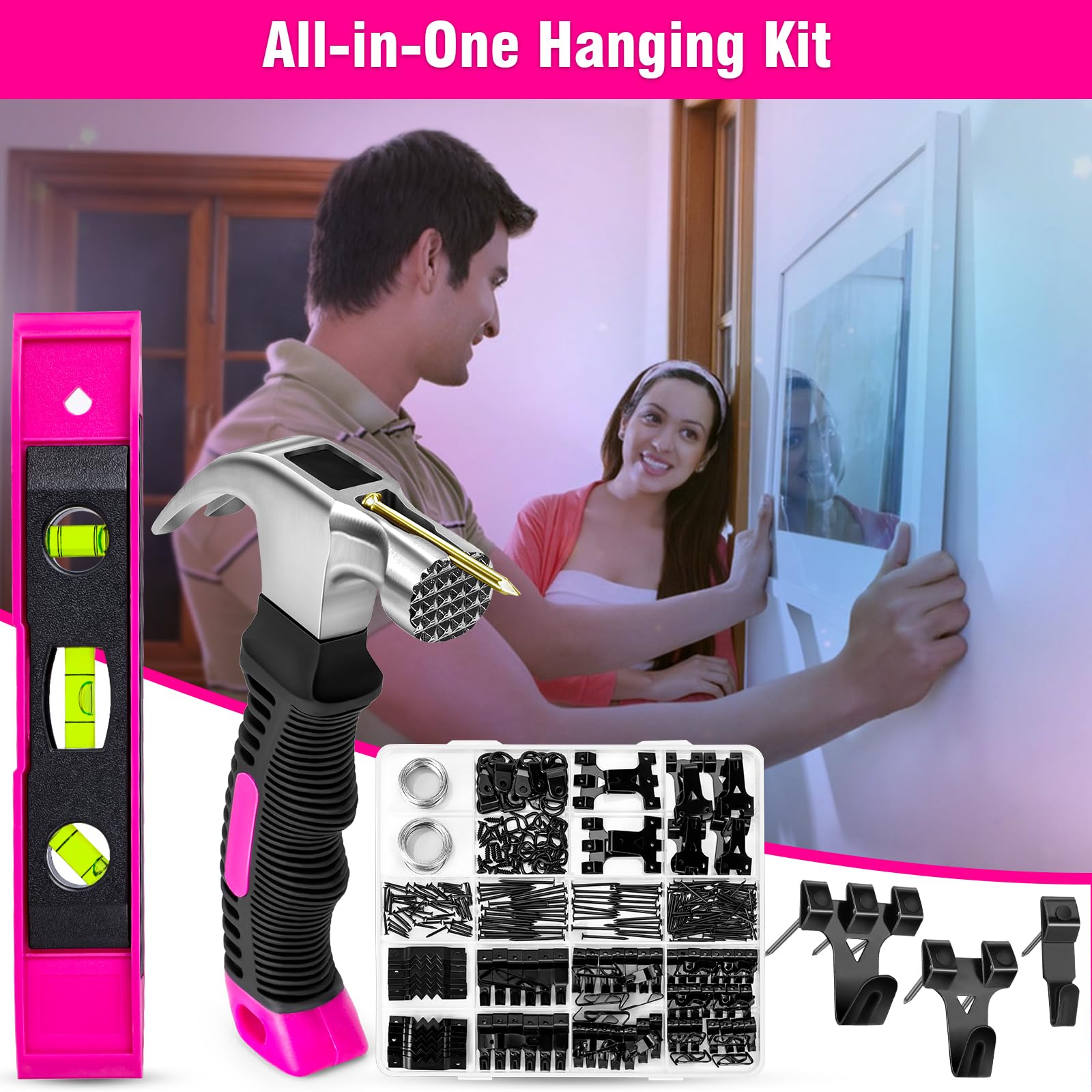 ThinkLearn plastic storage case keeps all hardware neatly organized.