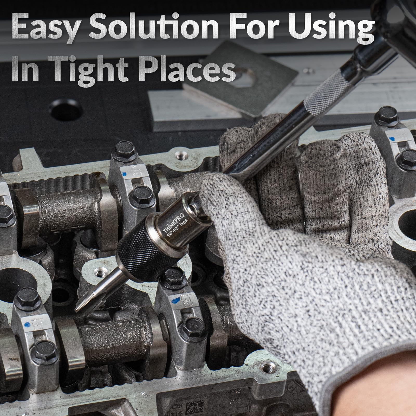 Thinkpro two-piece efficiency bundle keeps large and small sockets organized.