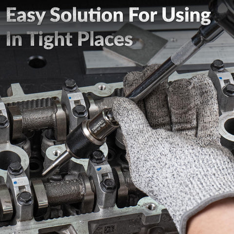 Thinkpro two-piece efficiency bundle keeps large and small sockets organized.