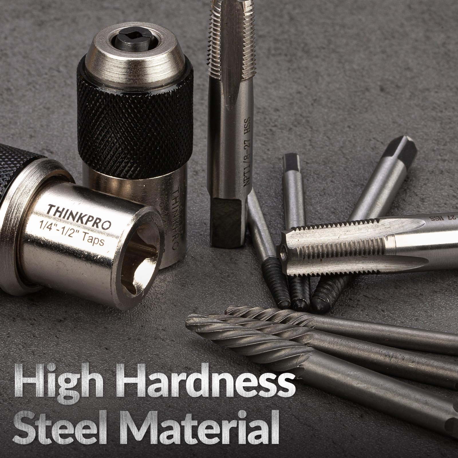 Thinkpro Cr-Mo steel construction delivers durable torque tolerance.