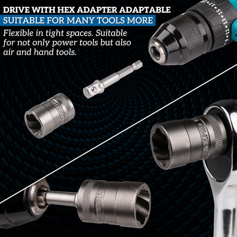 ThinkPro knockout rod and adapters included for versatile repairs