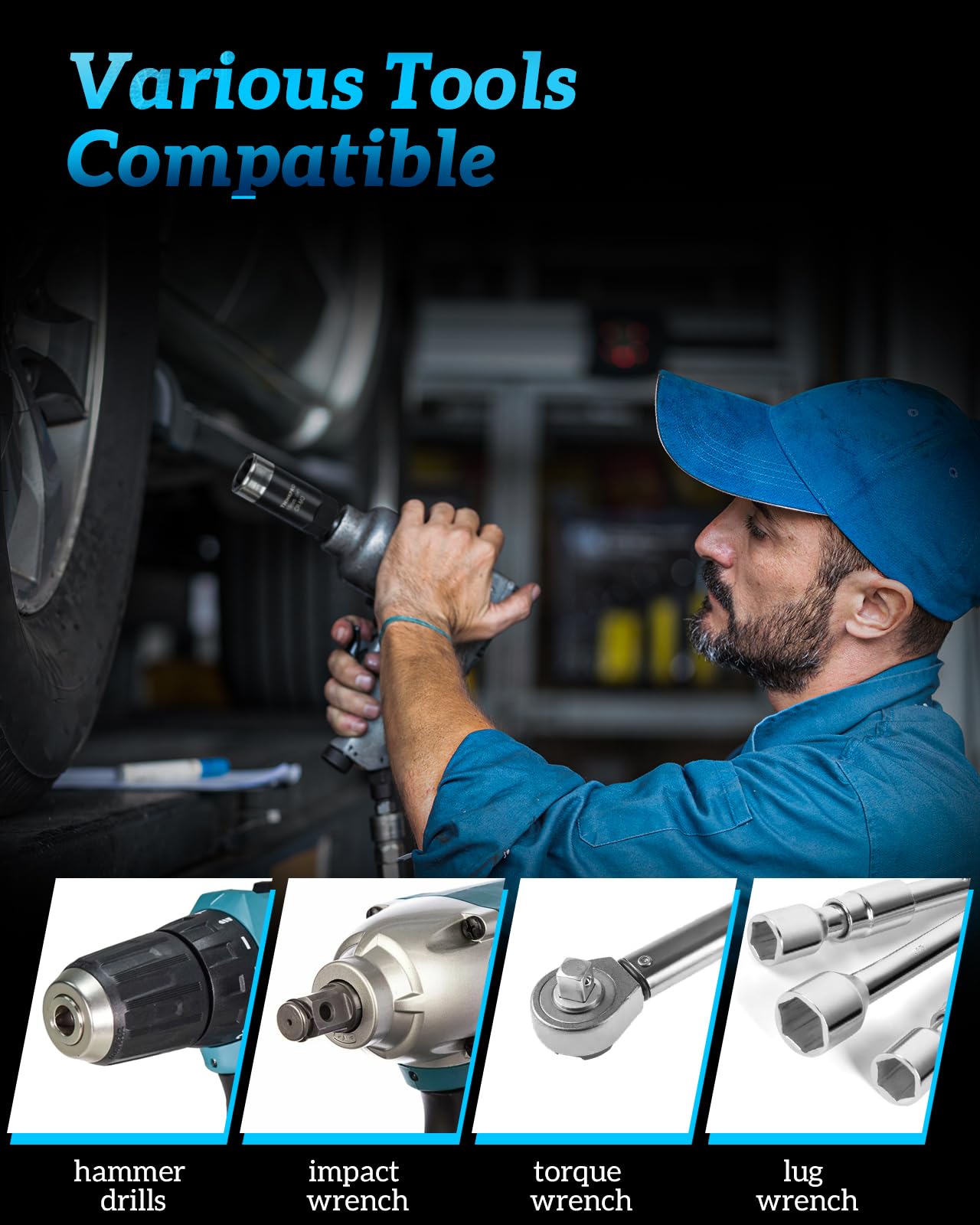 Thinkpro knockout pin included to remove stubborn lock nuts