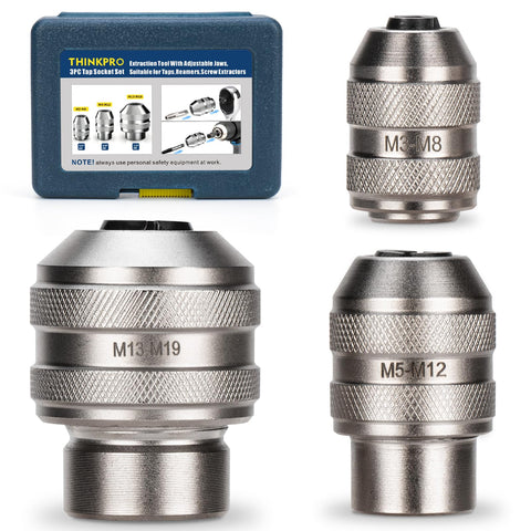 Thinkpro tap socket for 1/4 drive with precise alignment for small taps