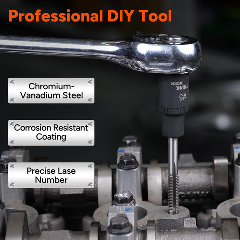 THINKWORK anti-rust coating helps resist wear in tough workshop environments.