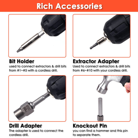 THINKWORK bit-holder and compact case support organized, portable repair kits.