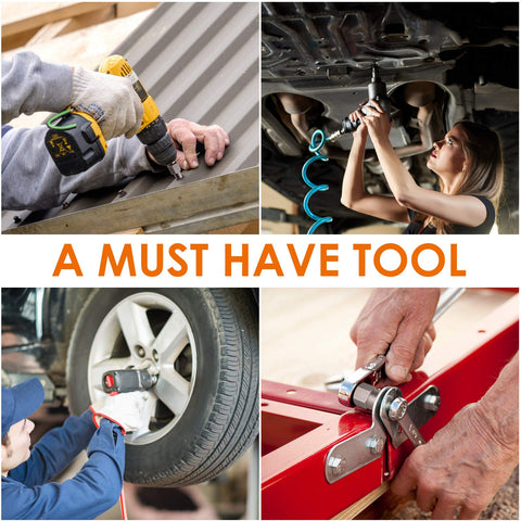 THINKWORK Bolt Extractor Kit chrome-molybdenum steel construction promises long life
