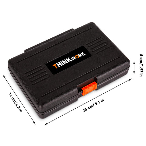 THINKWORK Bolt Extractor Kit demonstrates rusted bolt removal with included sizes