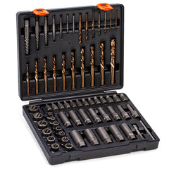 Thinkwork broken bolt extractor kit case ready for organized on-site repairs.