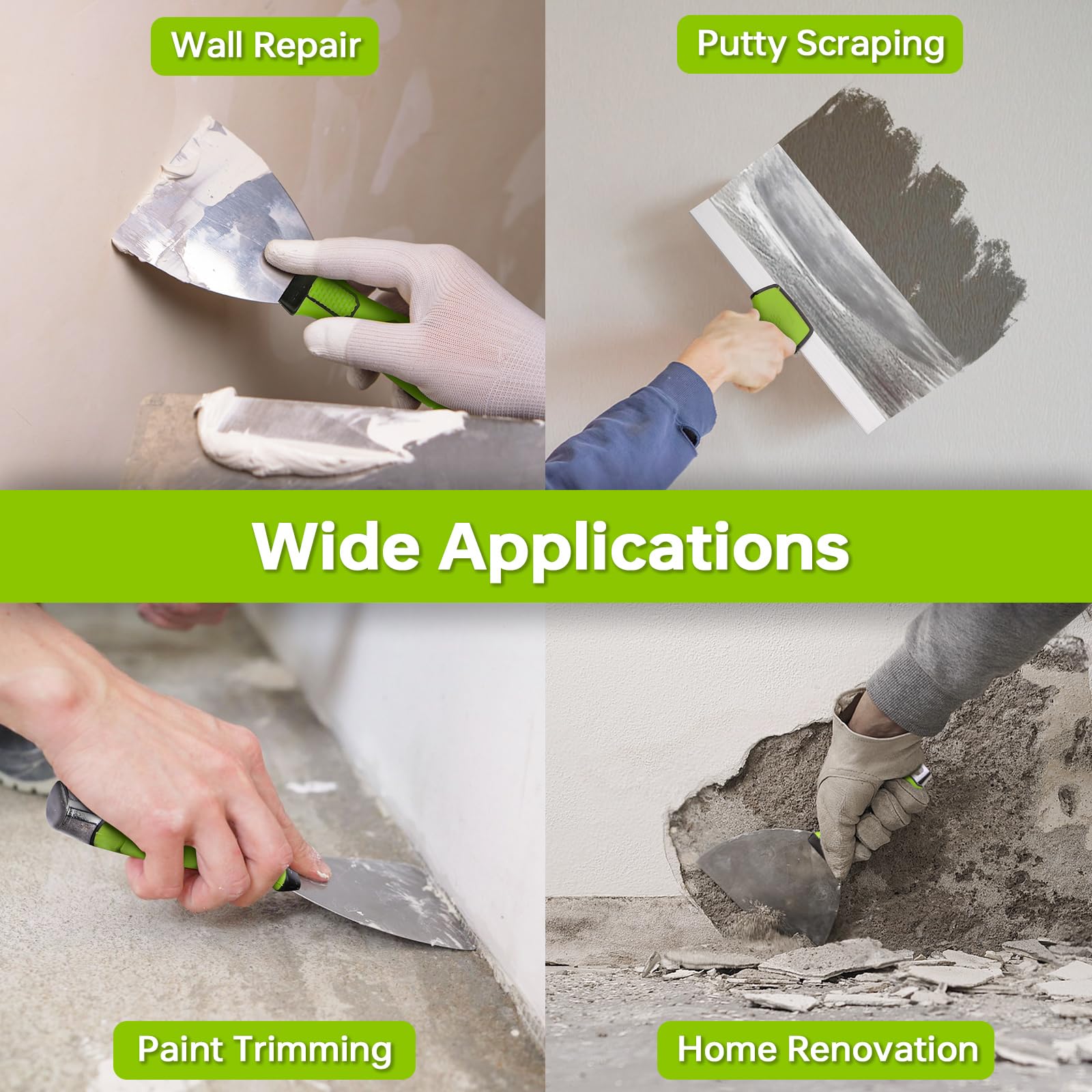 Thinkwork drywall tools with ergonomic handle for comfortable extended use