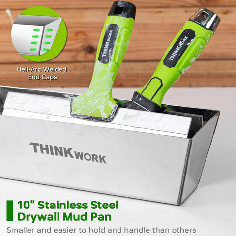 Thinkwork 10-inch taping knife for wide joints and seams