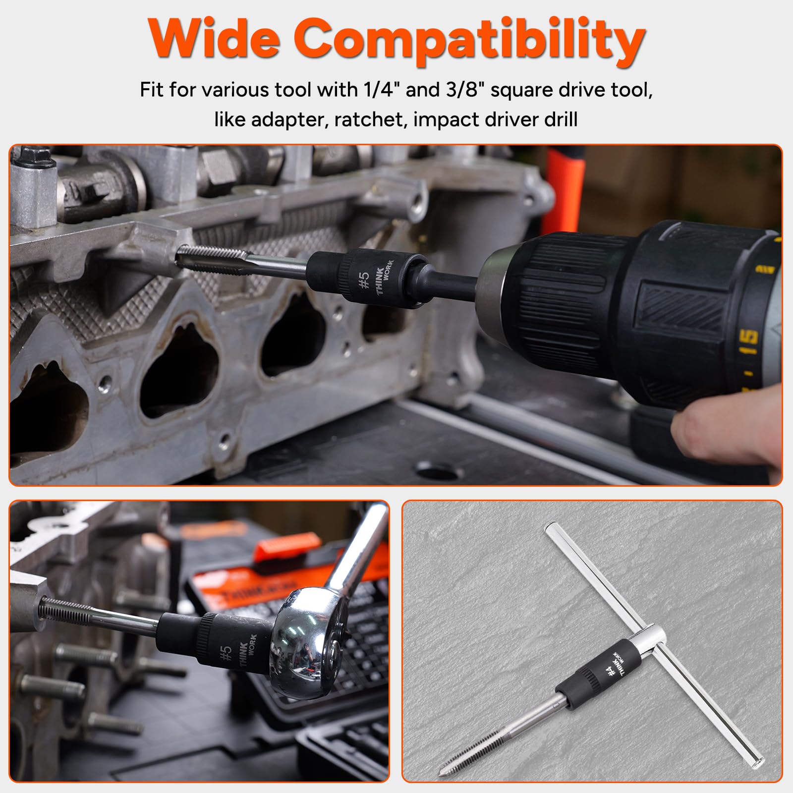 THINKWORK extension-tool-ready design fits flexible work setups.