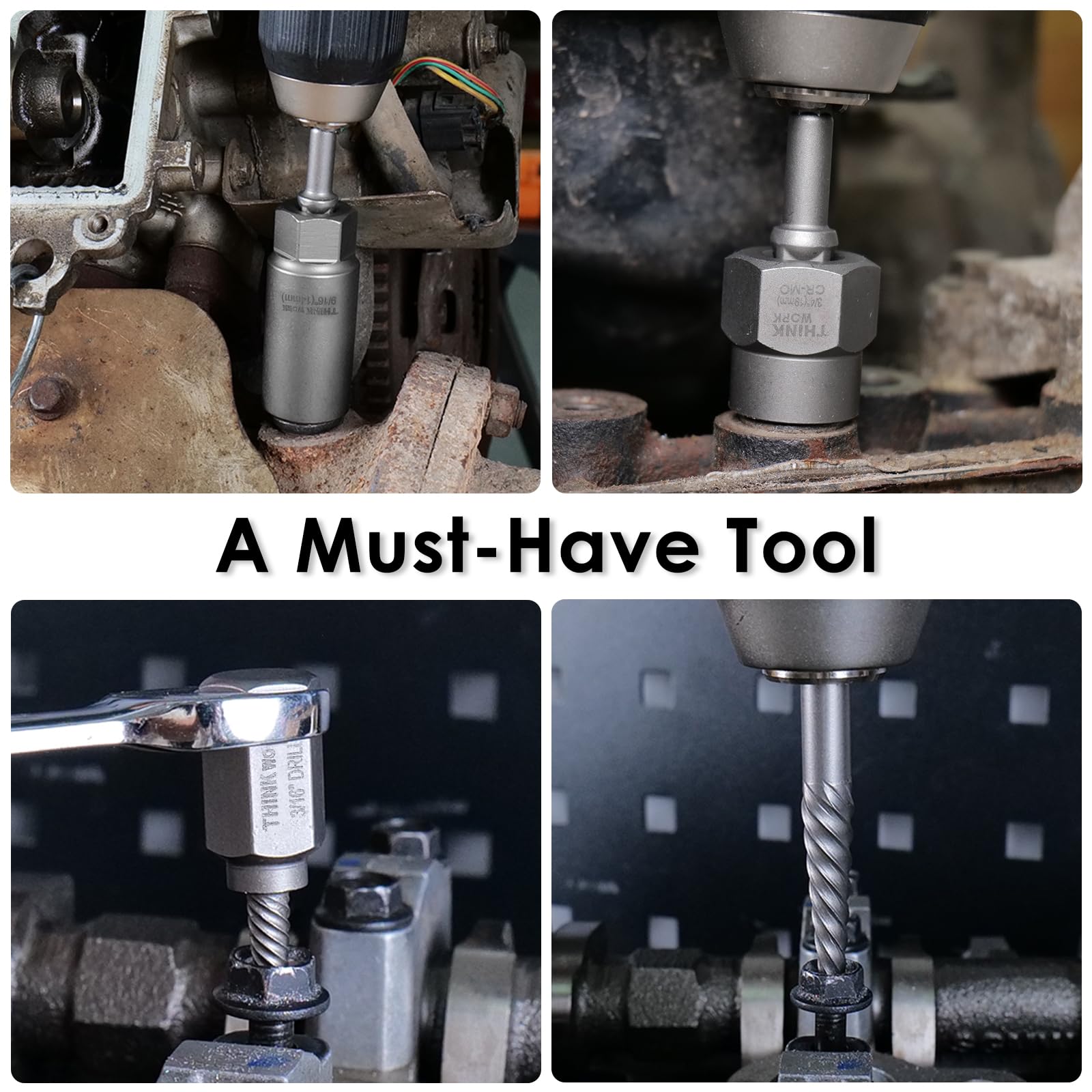 Thinkwork heavy-duty blow-molded case keeps tools organized and portable.