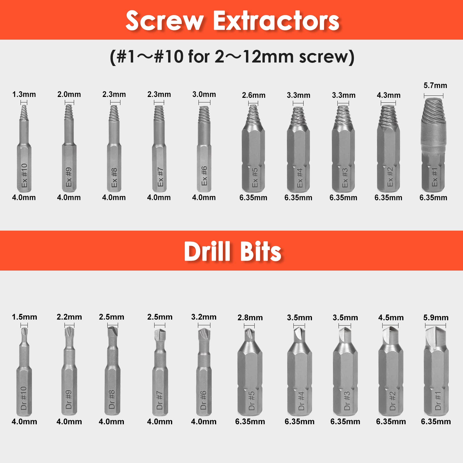 THINKWORK hss-6542 extractor-assembly in action demonstrates rusted bolt removal potential.