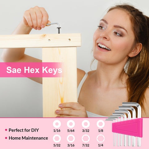 THINKWORK pink claw hammer, 9oz, for basic driving tasks.