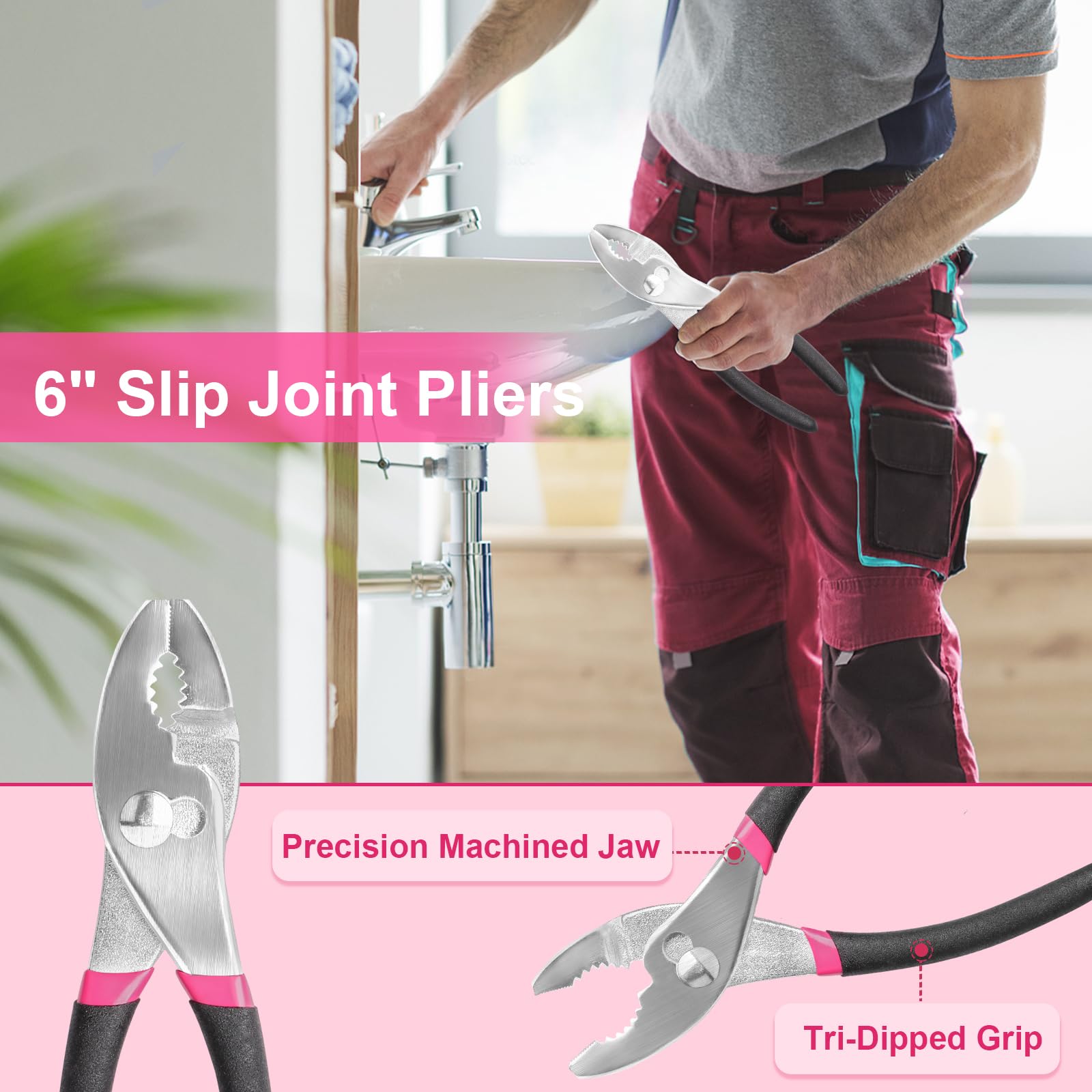 THINKWORK pink utility knife for clean cuts around the home.