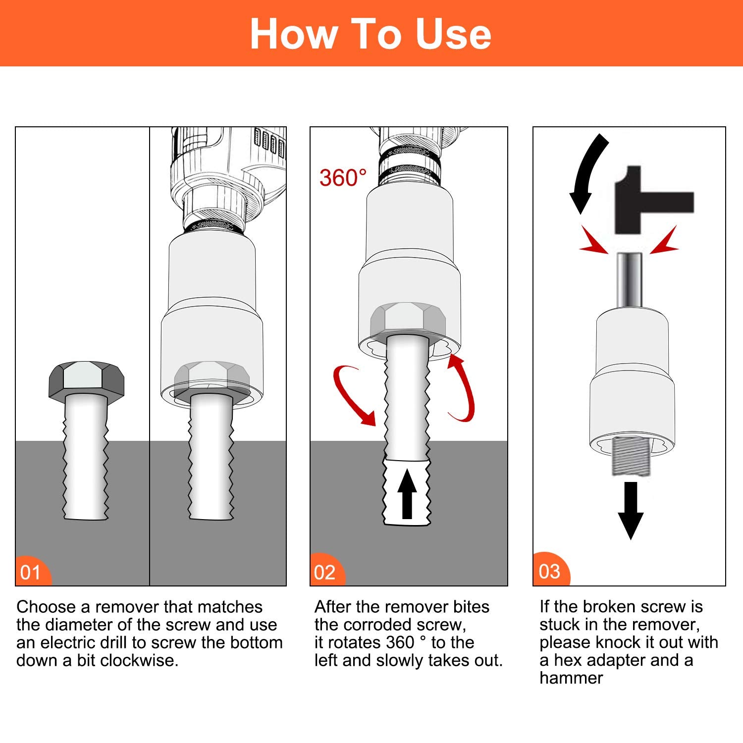 THINKWORK premium lug nut removal set made from high carbon material