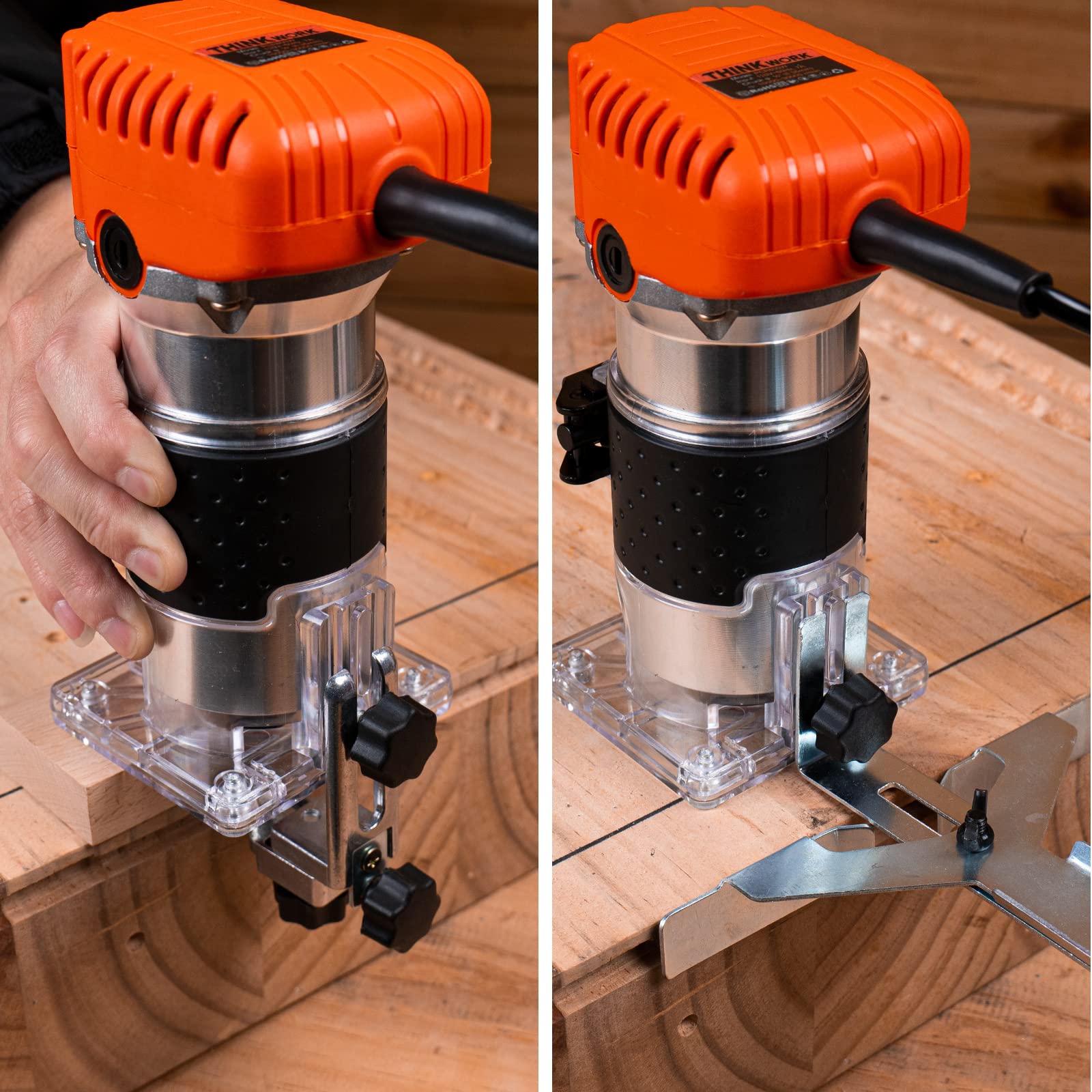 Thinkwork Router Tool storage bag keeps accessories organized.
