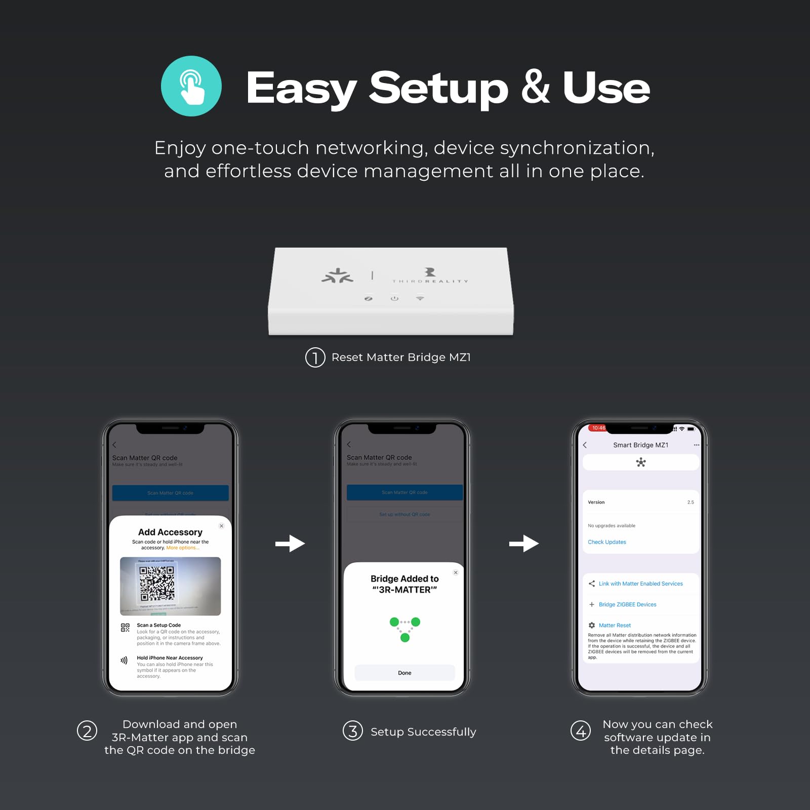 ThirdReality MZ1 converts Zigbee to Matter for broader device integration.