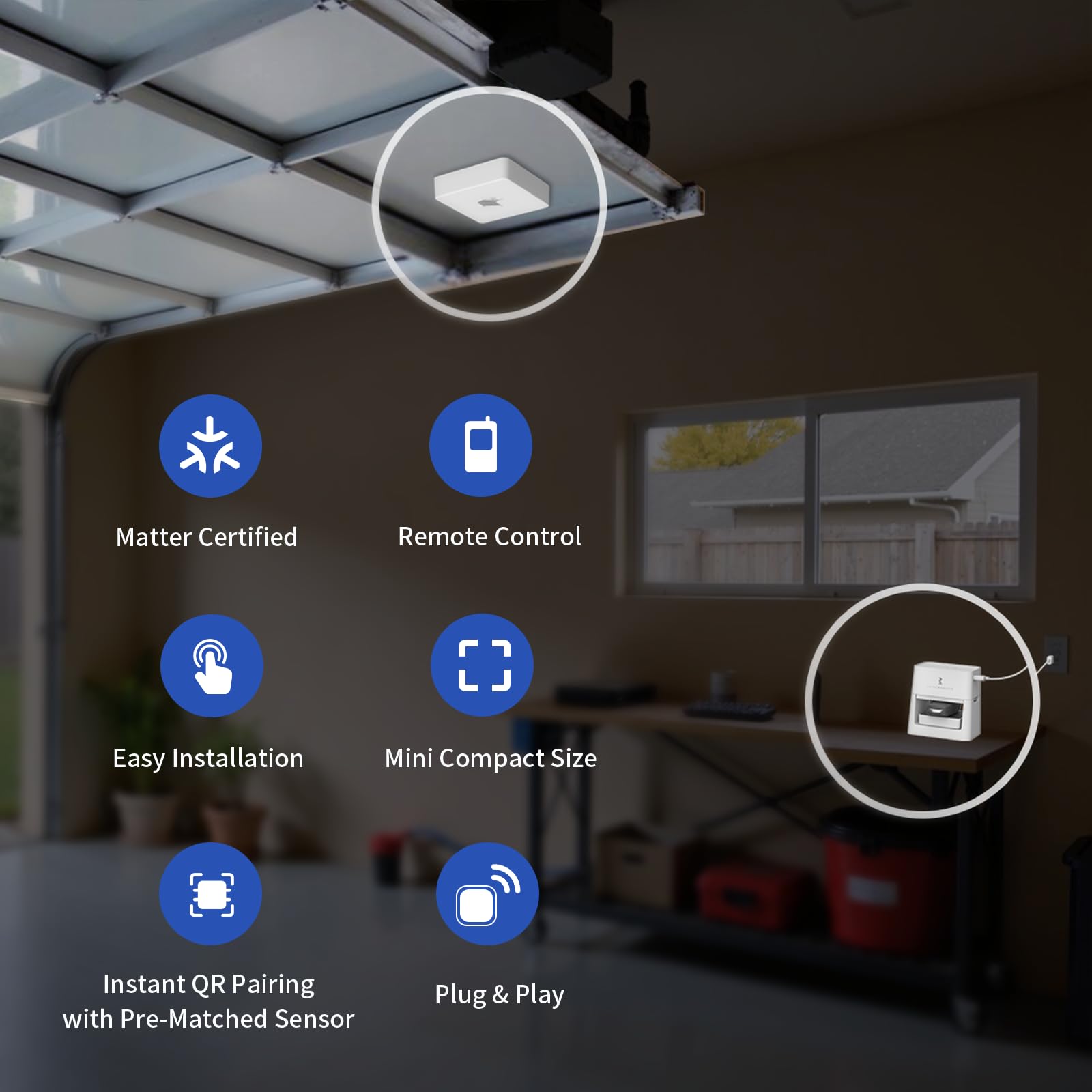 ThirdReality opener with Apple Home compatibility for quick control at a glance.