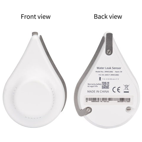 ThirdReality water leak sensor shows 120dB alarm ready to alert you.