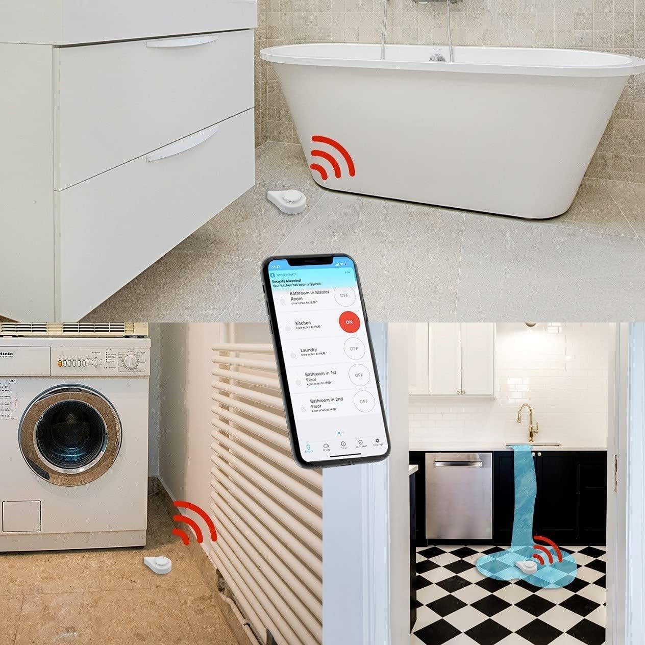 THIRDREALITY battery status visible on sensor to track life