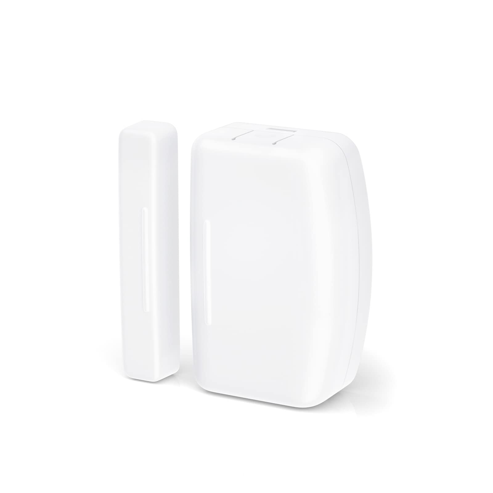 THIRDREALITY Zigbee door sensor on a door, delivering instant status updates.