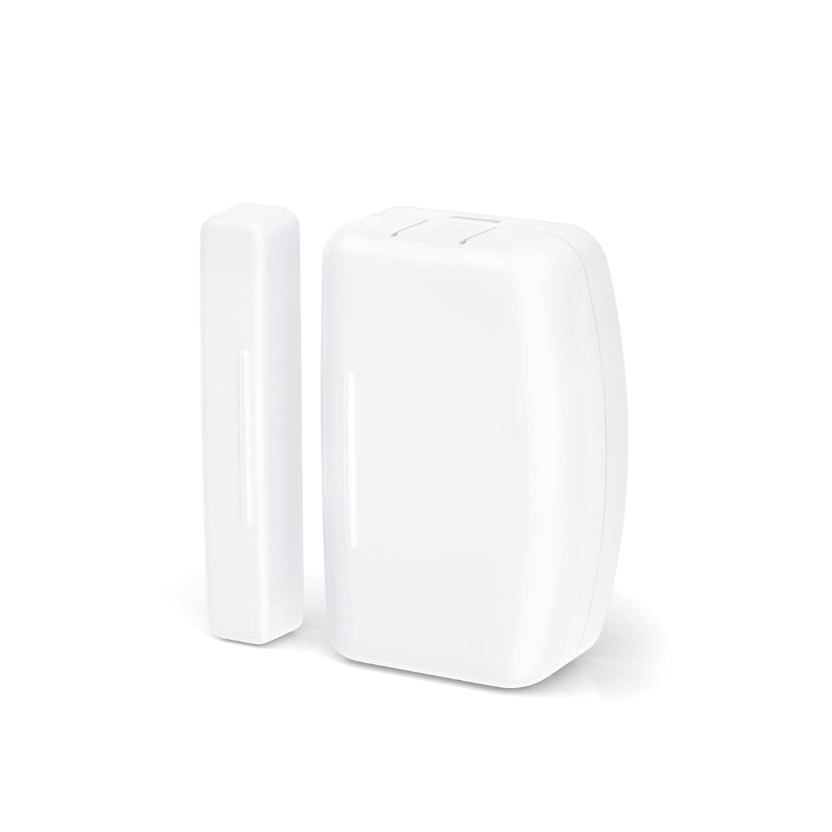 THIRDREALITY Zigbee door sensor on a door, delivering instant status updates.
