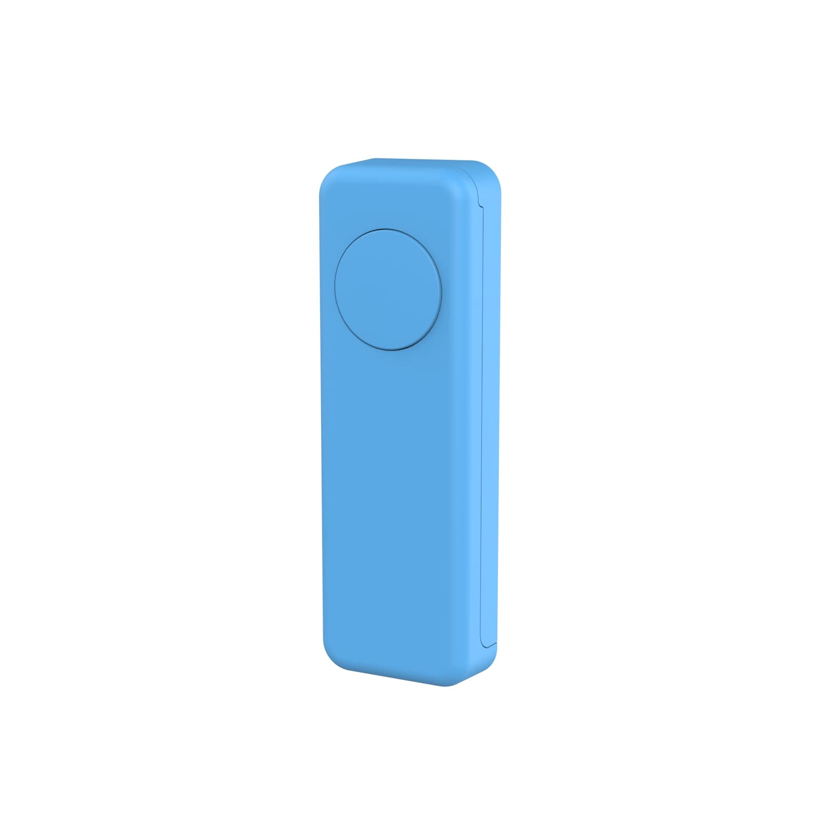 THIRDREALITY ZigBee Smart Button Blue with wall-mount for easy access.