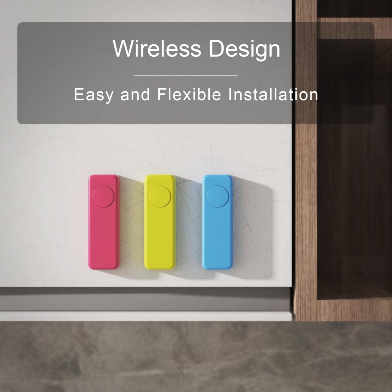ThirdReality ZigBee Smart Button blue for scene-based device control.