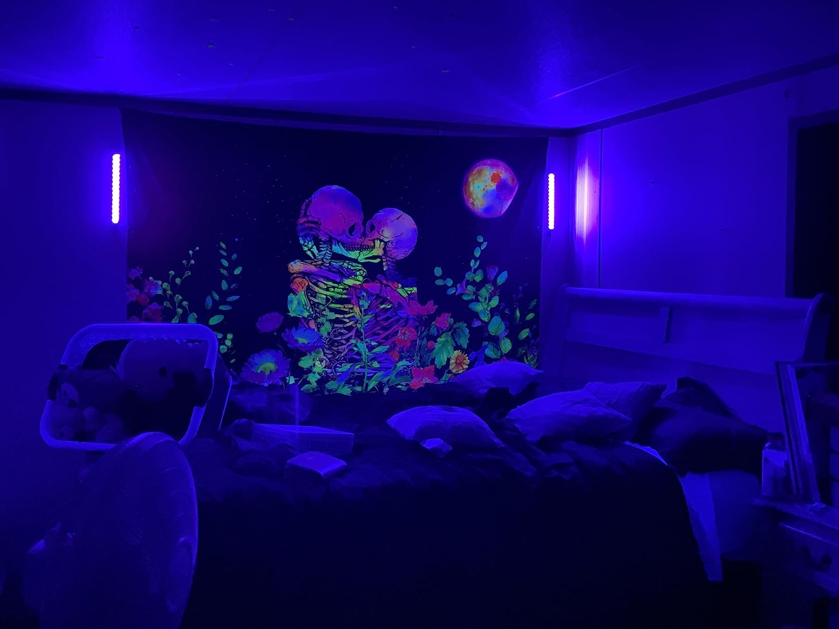 THLIFURE black light bar portable USB power suitable for outdoors