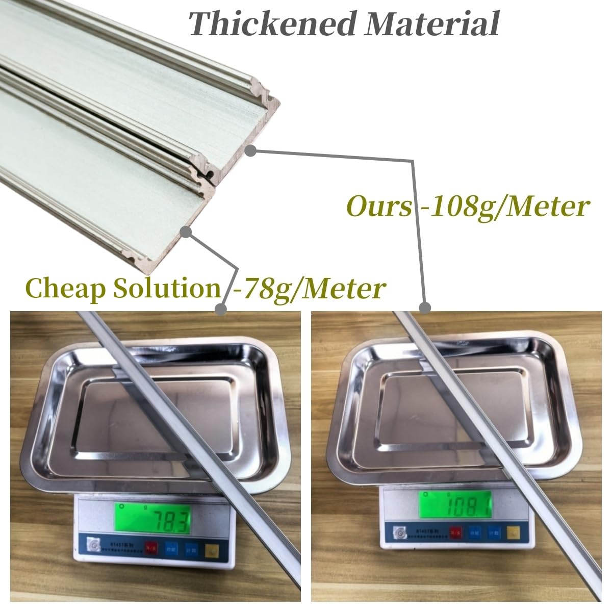 THMOOTHER 90-degree mitre corner piece for seamless transitions