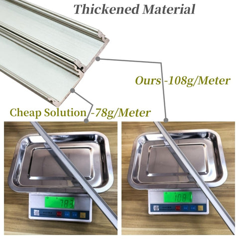 THMOOTHER 90-degree mitre corner piece for seamless transitions