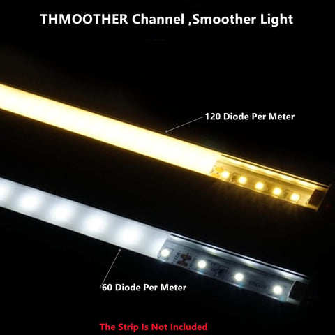 THMOOTHER end caps with hole provide clean, finished edges