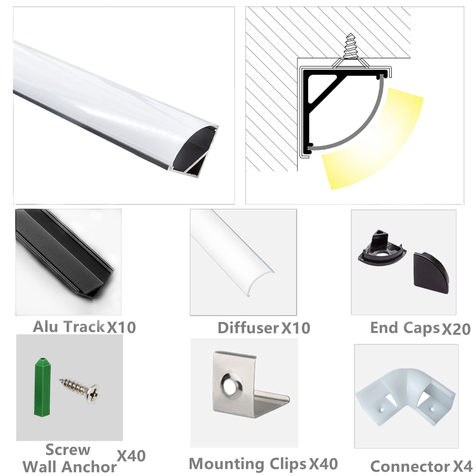 THMOOTHER milky frosted cover softens glare for comfortable ambience
