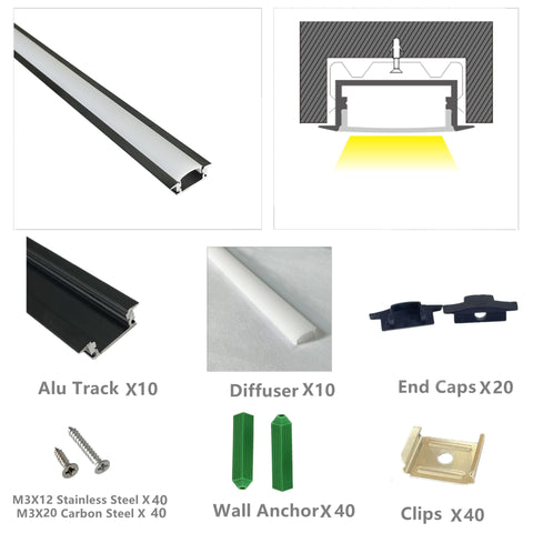 THMOOTHER channel can be trimmed to fit custom lengths for installations.