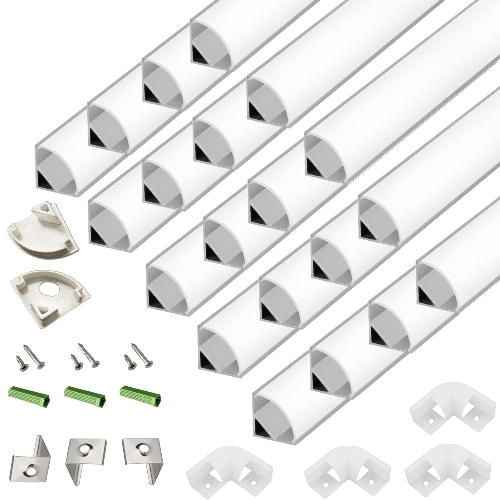 THMOOTHER V-shaped LED channel for clean installations