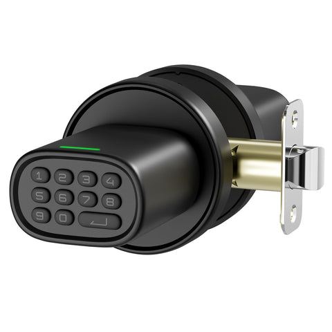ThorBolt door lock keypad entry offers secure interior access and ease of use.
