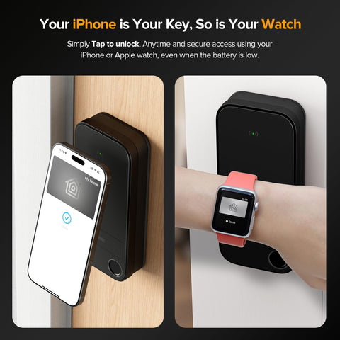 ThorBolt X1 fingerprint entry demonstrates fast, secure access at your door.