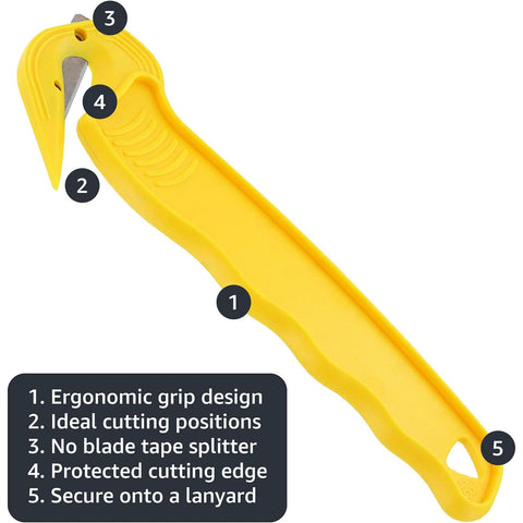 Thornton's disposable cutter quickly opens stretch wrap for efficient wrapping workflows